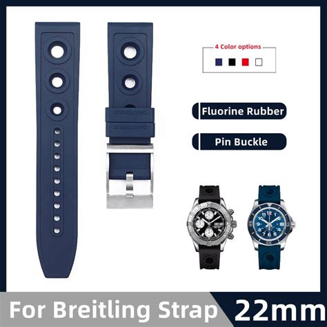 breitling watches rubber band|breitling avenger 22mm rubber strap.